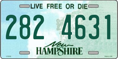 NH license plate 2824631