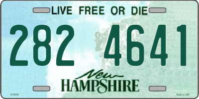 NH license plate 2824641