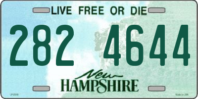 NH license plate 2824644