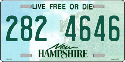 NH license plate 2824646