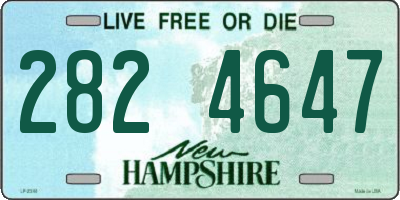 NH license plate 2824647