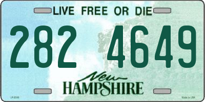 NH license plate 2824649
