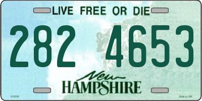 NH license plate 2824653