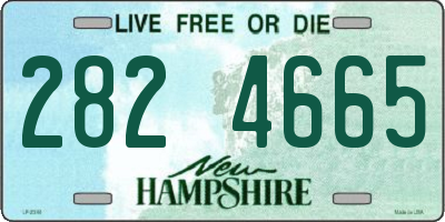 NH license plate 2824665