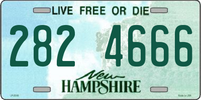 NH license plate 2824666