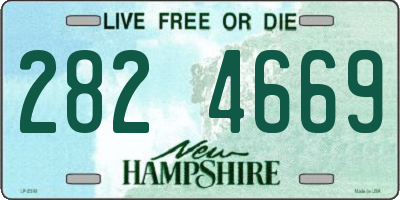 NH license plate 2824669