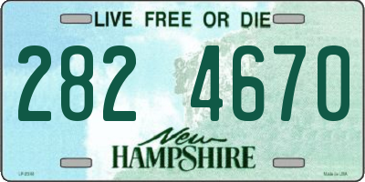 NH license plate 2824670