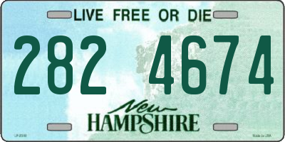 NH license plate 2824674