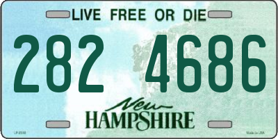 NH license plate 2824686