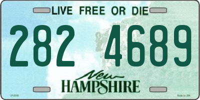NH license plate 2824689