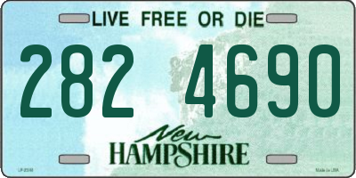 NH license plate 2824690