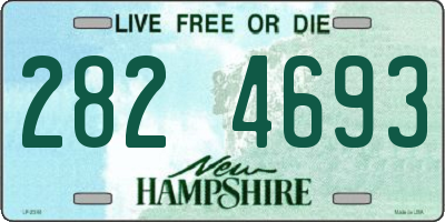 NH license plate 2824693