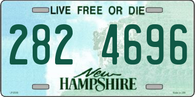 NH license plate 2824696