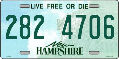 NH license plate 2824706