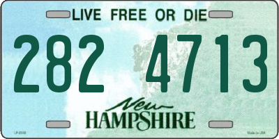 NH license plate 2824713