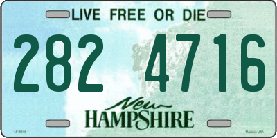 NH license plate 2824716