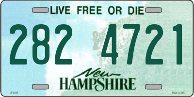 NH license plate 2824721