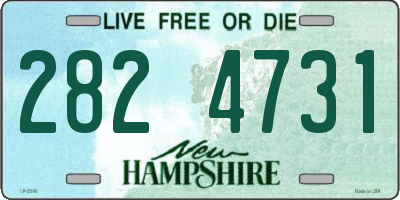 NH license plate 2824731