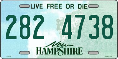 NH license plate 2824738
