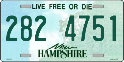 NH license plate 2824751