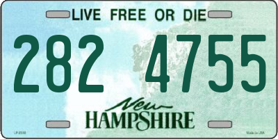 NH license plate 2824755