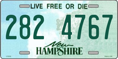 NH license plate 2824767