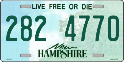 NH license plate 2824770