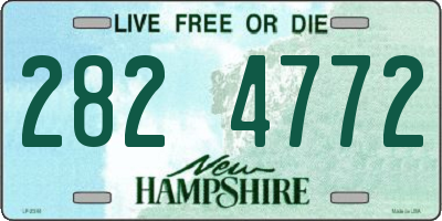 NH license plate 2824772