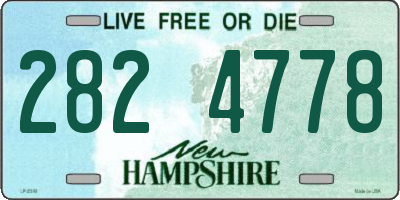NH license plate 2824778