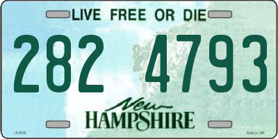 NH license plate 2824793
