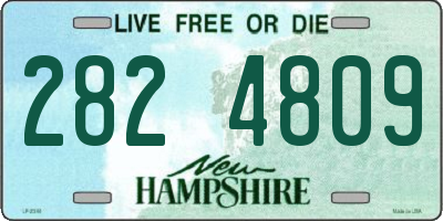 NH license plate 2824809