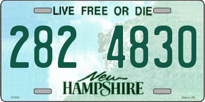 NH license plate 2824830