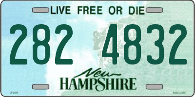 NH license plate 2824832