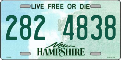NH license plate 2824838