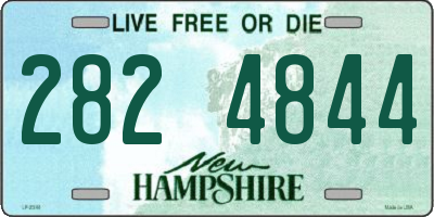 NH license plate 2824844