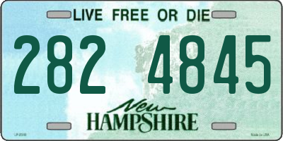 NH license plate 2824845