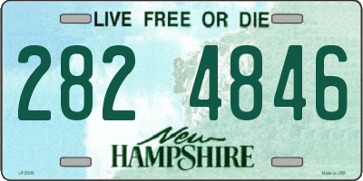 NH license plate 2824846