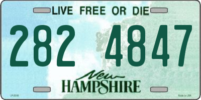 NH license plate 2824847