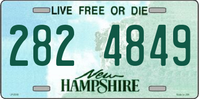 NH license plate 2824849