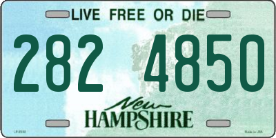 NH license plate 2824850