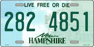 NH license plate 2824851