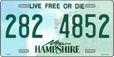 NH license plate 2824852