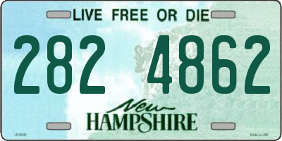 NH license plate 2824862