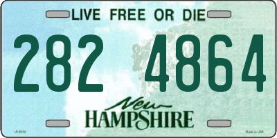 NH license plate 2824864