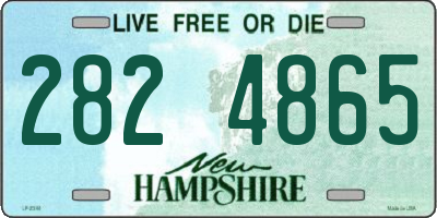 NH license plate 2824865