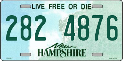 NH license plate 2824876