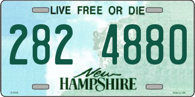NH license plate 2824880