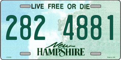 NH license plate 2824881