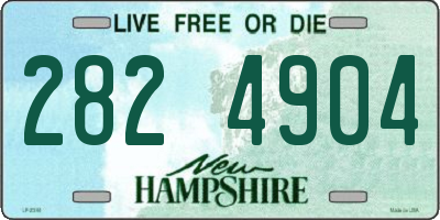 NH license plate 2824904