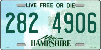 NH license plate 2824906